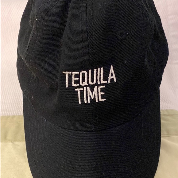 Other - Black 'Tequila Time' Cap